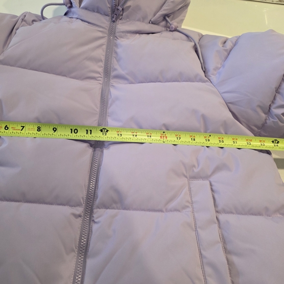 Elegant Lilac Puffer Jacket for Women - Picture 9 of 11